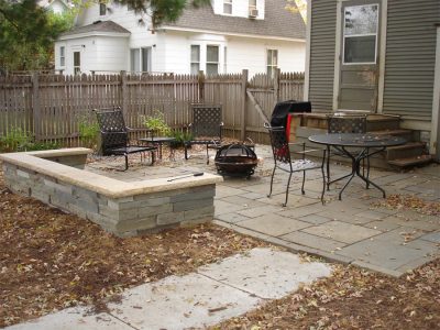 Hudson, WI - New York Blue Pattern Flagstone