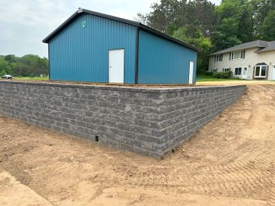 Kinnickinnic Twp. WI - County Materials Tribute Block Wall