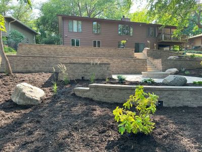 River Falls, WI - County Materials Block , Stairs, & Patio