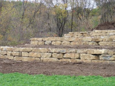 River Falls, WI - St. Croix Valley Limestone Wall